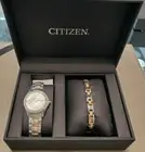 New Old Stock Two-Tone Citizen Eco-Drive w/ Diamond Bezel