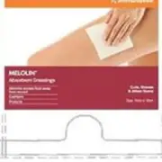 Melolin Absorbent Dressing 10cm x 10cm Single