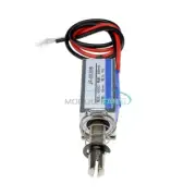 DC6V 300mA Push Pull Type Open Frame Solenoid Electromagnet Reset 5N/10mm