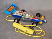 Children's metal electromechanical toy of the USSR. Racing car. "Comet"