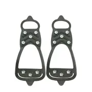 8 Studs Anti-Skid Shoe Spikes Crampon Anti-Ice On Shoes Slip Running Shoe Covers