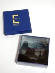 Everett Design 3-D Glass Coasters, Set of 4, Monument Valley, Art for Nature