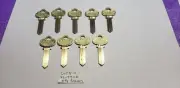 9 ORNATE CORBIN X1-77-6 LOCKSMITH ORIGINAL CORBIN KEY BLANKS NEW OLD STOCK