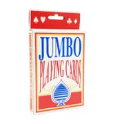 5PK Jumbo Playing Cards Plastic Coated Large Deck Card Game Plating Card Party