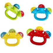 4PCS Baby Hand Rattle Ball Toys Newborn Grasping Hand Bell Sensory Toys Kids Saf