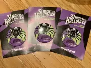 2022 Oogie Boogie Bash Three (3) FREEFORM 31 NIGHTS OF HALLOWEEN Pin Button(O10)