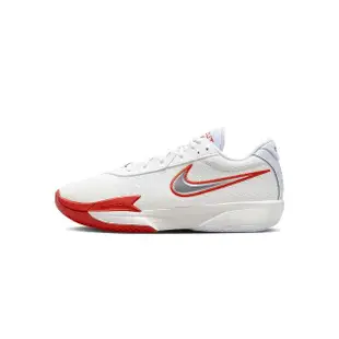 【NIKE 耐吉】Air Zoom GT Cut 男鞋 白紅色 運動 訓練 緩震 平民版 籃球鞋 FB2598-101