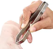 Stainless Steel Fish Bone Tweezers - Facial Hair Eyebrow Removal Tweezers, Fish Bone Pliers Remover Tool | Kitchen Accessories for Cooking Kitchen Salmon Trout Tweezers, 4.2 * 1.1 Inches