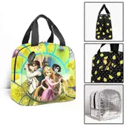 c837 Tangled Rapunzel Princess Lunch Bags Kids School Insulated Lunch Bag Portable Cooler Tote Food tbd837