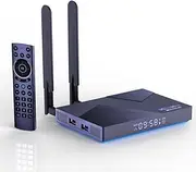 Android 12.0 TV Box 2023, H96 MAX V58 8GB RAM 64GB ROM RK3588 Support 2.4G/5Ghz WiFi Ethernet 1000M Bluetooth 5.0 UHD/4K 8K H.265 HDR 10, Set Top Box,8gb+64gb