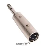 XLR MALE to STEREO TRS 6.35mm 1/4" MALE - Audio Adapter
