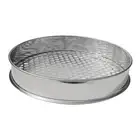 Garden Riddle Sieve Sifting Pan Round Hole Gardening Sand Sifter Sieve Mesh