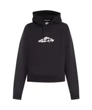 Dsquared2 D2 Logo Printed Drawstring Hoodie XXS,S,XS,L,M Black
