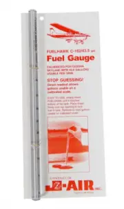 J-Air FuelHawk Fuel Gauge Stick - Cessna 182 - 43.5Gallon