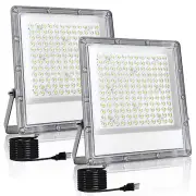 2 Pack 150W LED Flood Light Outdoor, Exterior Flood Lights, Outdoor Flood Lig...
