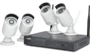 SPYCLOPS SPY-NVR4720W 4 CAMERA WIRELESS KIT WHITE 720P CAMERAS