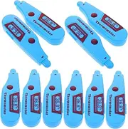 Generic 10pcs Doctor Thermometer Apparel B Thermometer for Babies Thermometer for Girl for for Blue Plastic