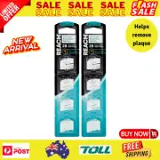 2 x 28pk Reach Access Flosser Wax Coated Refill Disposable Heads Dental Floss