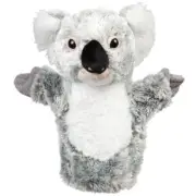 Australian Koala hand puppet soft plush toy Katie 10"/25cm Minkplush NEW