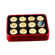 Golden Pu'er Tuo TAETEA DAYI Zheng Pin Xiao Jin Tuo Pu-erh Tea Tuo Mini 36g Ripe