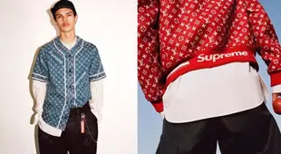 Louis Vuitton x Supreme LV 皮衣 夾克 棒球外套