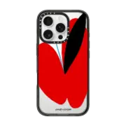 iPhone 16 Pro Impact Case APPLEFLY - Red&black