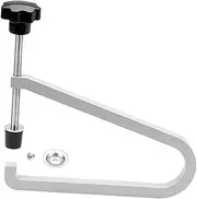 GREENADSCAPE 1 Set Guitar Mounting Tool Guitar Bridge Clamp Parts Bridge Clamp Repair Tool Classical Luthier Fixture Instrument Accessory Silver Metal