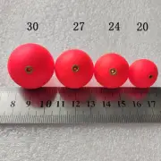 Vibrant Color Floating Bobbers 10pcs Foam Strike Indicators for Easy Tracking