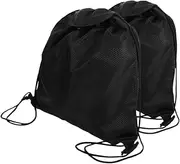 TOPPERFUN 2pcs Helmet Storage Bag with Drawstring Closure Portable Multifunctional Container for Snowboard Skiing Cycling and Motorcycle Helmets Lightweight Travel Backpack