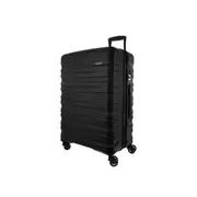 Pierre Cardin Durable Versitle Steady Hard Shell Suitcase Large 80cm - Black