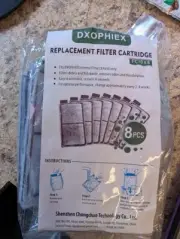 DXOPHIEX 8PCS Replacement Cartridge for Aquarium Internal Filter CFP650