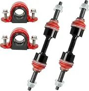 Suspension Dudes 6 PC Front Sway Bar Stabilizer CODE RED EXTREME OEM Bracket/Bushing Kit FITS F-150 2WD 2009-2014 K750074 K200846