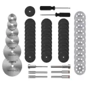 Rotary Tools Cutting Wheel Set 47pcs，Mini Circular Saw Blades,Mesh Cutting Di...