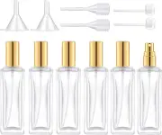 30 Ml Glass Spray Bottle, 1 Oz Empty Perfume Atomizer, Small Travel Refillable B