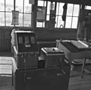 Signal box interior Albert Quay Cork City Co Cork Ireland Railway OLD PHOTO
