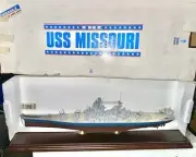 USS Missouri BB-63 Battleship Iowa Class Model BIG MO 1:500 Scale Danbury Mint