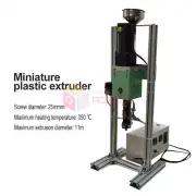 Vertical Extruder Plastic Injection Molding Machine Single Screw Extruder 2KG/H