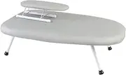 Mini Ironing Board Small Iron Board Non Slip Space Saving with Foldable Legs Desktop Ironing Board for Socks Sleeves, C
