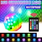 RGB Underwater Lamp Battery Operated Swimming Pool Light Fish Tank Vase Bowl