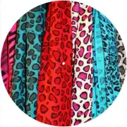 Slipmat Scratch Pad for 12" Turntable LP DJ Record Player LEOPARD COLORFUL Print