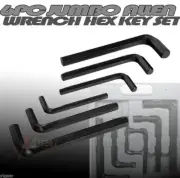 NEW 6PC LARGE JUMBO ALLEN WRENCH TREATED STEEL MM HEX KEY TOOL SET METRIC