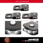 8800 LBS Snatch Block 4T Capacity Recover Vehicle Winch Pulley Black 3pcs