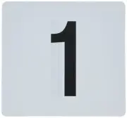 1-100 Plastic Table Numbers