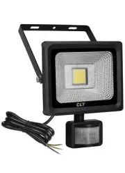 20W LED Motion Sensor Floodlight Outdoor Security Flood Lights 1800 Lumens 6000k