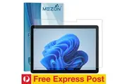 [Set of 3] Microsoft Surface Go 3 (10.5") Ultra Clear Film Screen Protector by MEZON Case and Surface Pen Friendly, Shock Absorption FREE EXPRESS