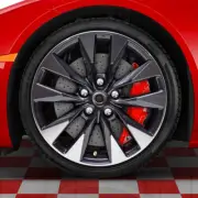 17x6.5 Wheel for 2015-2016 Nissan Sentra – Machined/Medium Gray OEM Replacement