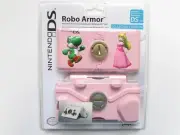 Nintendo DS Lite 3DS Yoshi Princess Peach Robo Armor PINK Hard Case Shell Mario