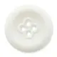 尼龍塑膠鈕 4孔釦 10顆/組 義大利進口 6738 尼龍鈕釦 塑膠釦 仿玻璃釦【恭盟】