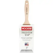 12-Wooster SILVER TIP 3 In. Flat Varnish And Paint Brush Model: 5222-3