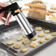 Cookie Press Kit Cookie Press Decorating Kit Stainless Steel Cookie Press⊇